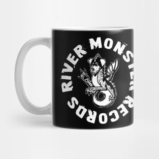 River Monster Records White Logo Mug